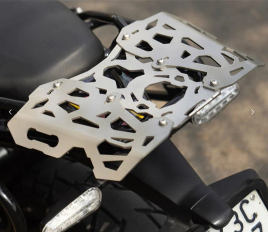 Adjustable Rack Plate+Top Rack Frame For Royal Enfield Guerrilla450 - Auto Engina