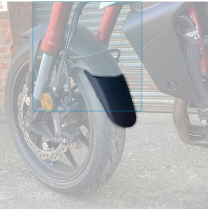 Extenda Fenda Matte Black For Honda CB750 Hornet-Pyramid Plastics