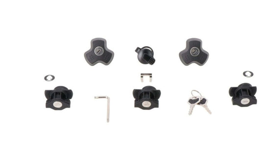 DUSC ಪ್ರಕರಣಗಳಿಗಾಗಿ 3 ಲಾಕ್ ಸೆಟ್ + 1 ಟ್ರಾಕ್ಸ್ ಲಾಕ್ ಸೆಟ್ + 2 ಕಳ್ಳತನ ವಿರೋಧಿ ಸಾಧನಗಳು-SW-Motech - LOC.00.745.10200