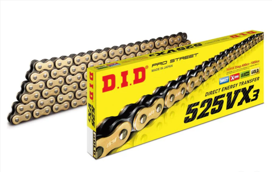 Chain 525 Pitch x 122 links (VX3)