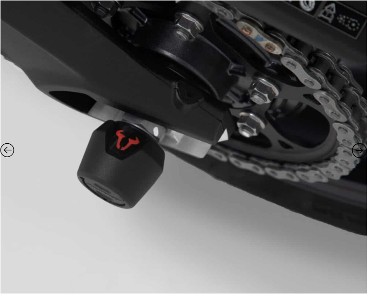 SW-Motech Rear Swingarm Slider for BMW S 1000 XR