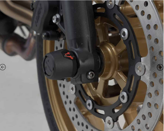 SW-Motech Front Fork Sliders for Kawasaki Z650 / Ninja 650