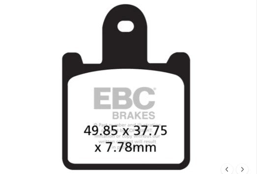 FA417/4HH Fully Sintered Brake Pads - EBC Brakes