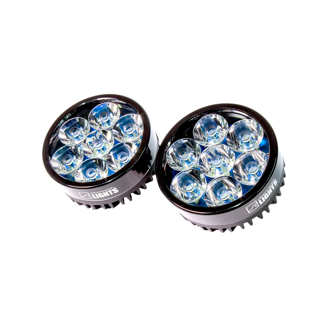 Auxiliary Led Lights 10000LU Super Sevina (Single)-Clearwater