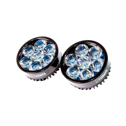 Auxiliary Led Lights 10000LU Super Sevina (Single)-Clearwater