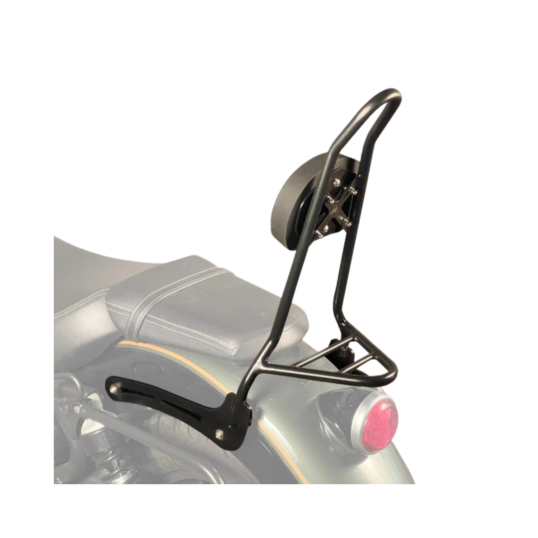 ರಾಯಲ್ ಎನ್‌ಫೀಲ್ಡ್ ಸೂಪರ್ ಮೀಟಿಯರ್ 650 ಗಾಗಿ ಬ್ಯಾಕ್‌ರೆಸ್ಟ್ ಹೊಂದಿರುವ ಸಿಸ್ಸಿ ಬಾರ್ - ಆಟೋ ಎಂಜಿನ್