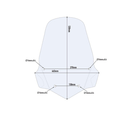 Windscreen For Triumph Tiger 800 - Givi