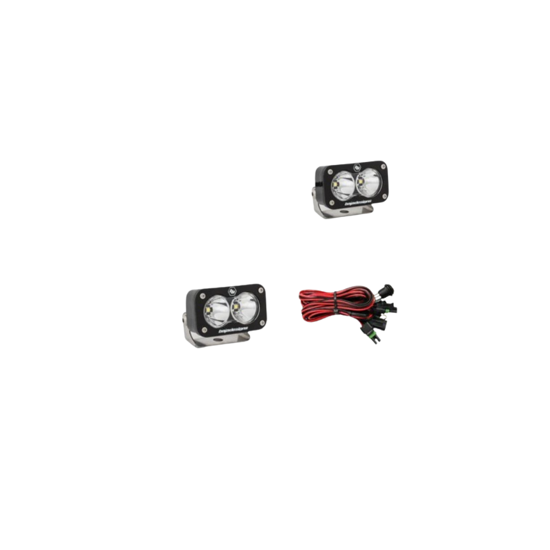 Aux S2 Pro Led 4900 Lumens (Pair) Light-Baja Designs