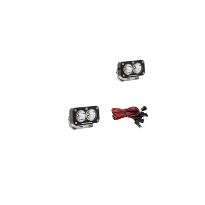 Aux S2 Pro Led 4900 Lumens (Pair) Light-Baja Designs