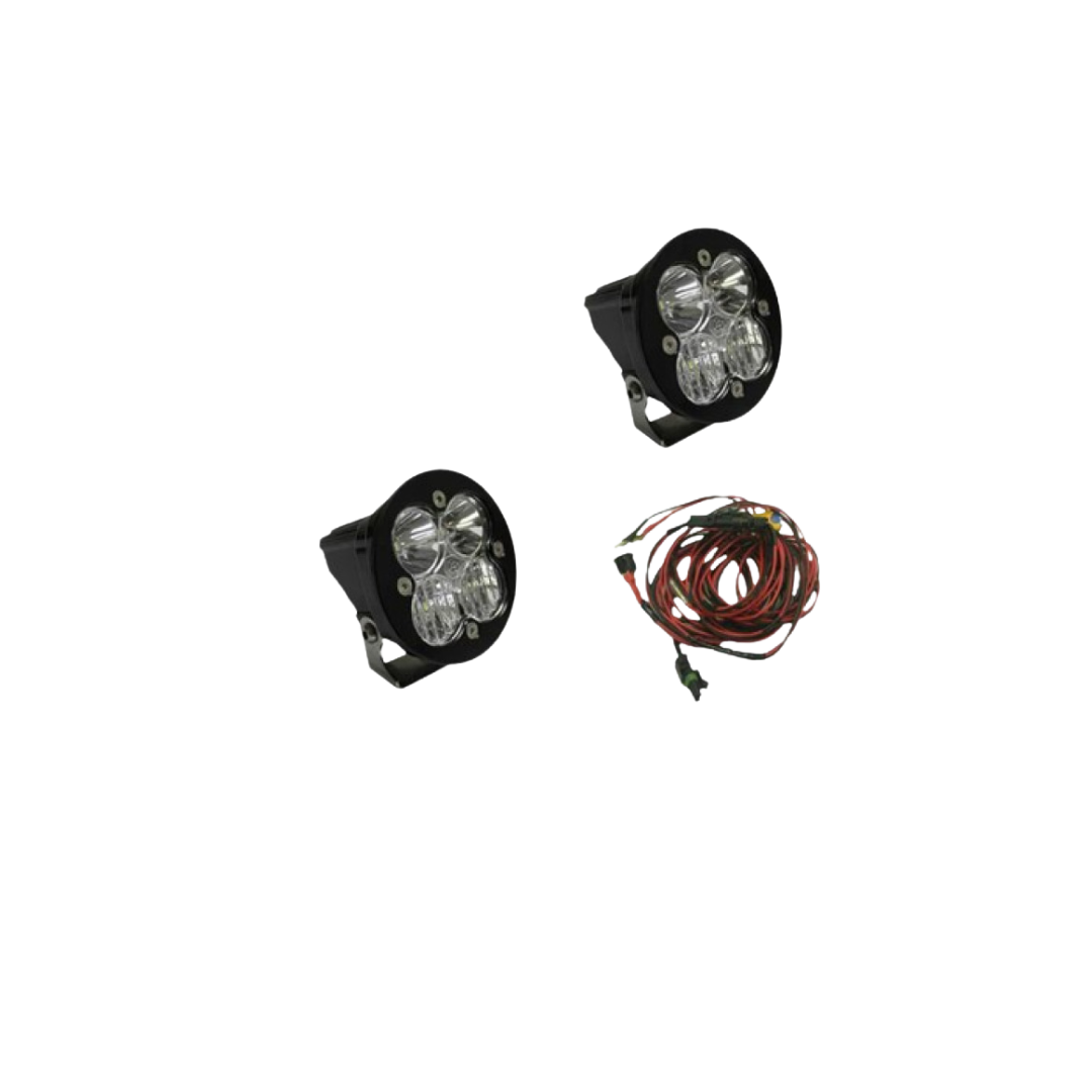 Aux LED स्क्वाड्रन रेसर - 9800 लुमेन | बाजा डिजाइन (गोल)