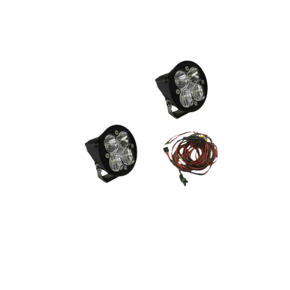 Aux LED स्क्वाड्रन रेसर - 9800 लुमेन | बाजा डिजाइन (गोल)