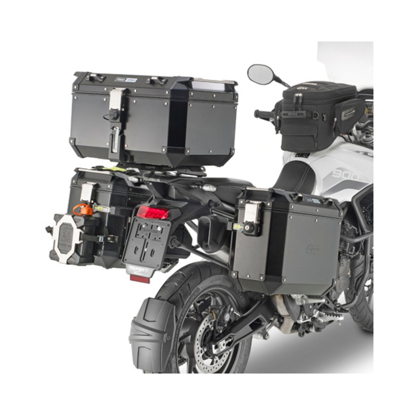 ಟ್ರಯಂಫ್ ಟೈಗರ್ 900 2024 ಗಾಗಿ ಮೊನೊಕಿ ಸೈಡ್ ರ್ಯಾಕ್ -ಗಿವಿ