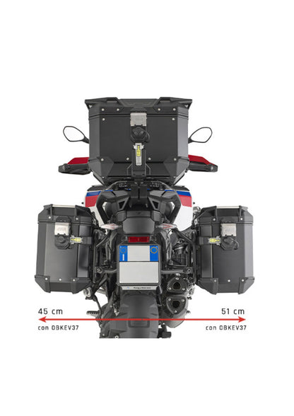 BMW R1300GSA के लिए साइड रैक -Givi