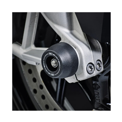 Front Spindle Bobbins Triple Black For BMW R1300GS -Evotech Performance
