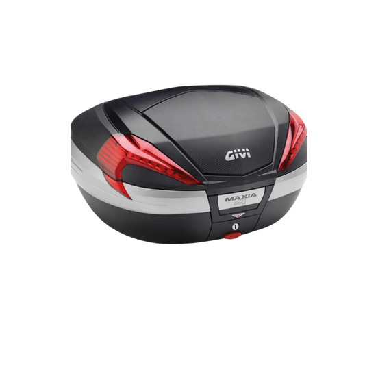 Monokey Top Box 56Ltr Red Reflectors MAXIA 4 - Givi