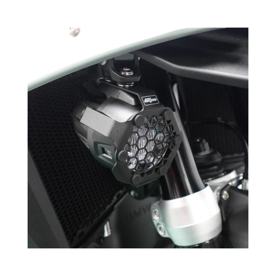Spot light Guard For BMW R1300GS Triple Black-Evotech Performance