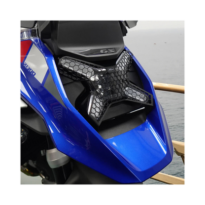 Headlight Guard For BMW R1300GS Triple Black -Evotech Performance