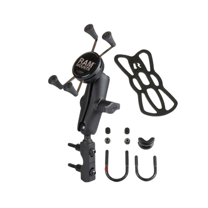 RAM® ಮೌಂಟ್‌ಗಳು - ಮೋಟಾರ್‌ಸೈಕಲ್ ಬ್ರೇಕ್/ಕ್ಲಚ್ ರಿಸರ್ವಾಯರ್ ಬೇಸ್‌ನೊಂದಿಗೆ X-Grip® ದೊಡ್ಡ ಫೋನ್ ಮೌಂಟ್