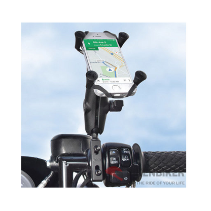 RAM® ಮೌಂಟ್‌ಗಳು - ಮೋಟಾರ್‌ಸೈಕಲ್ ಬ್ರೇಕ್/ಕ್ಲಚ್ ರಿಸರ್ವಾಯರ್ ಬೇಸ್‌ನೊಂದಿಗೆ X-Grip® ದೊಡ್ಡ ಫೋನ್ ಮೌಂಟ್