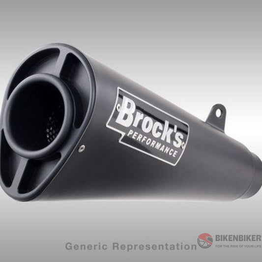Alien Head 2 Full System Black 14’’ Muffler S1000Rr (2020 + ) - Brock’s Performance Exhaust