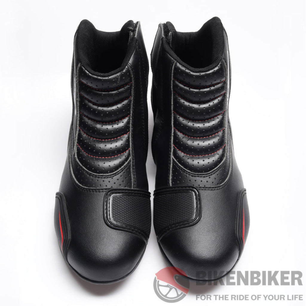 Tvs Racing Ankle Length Riding Boots