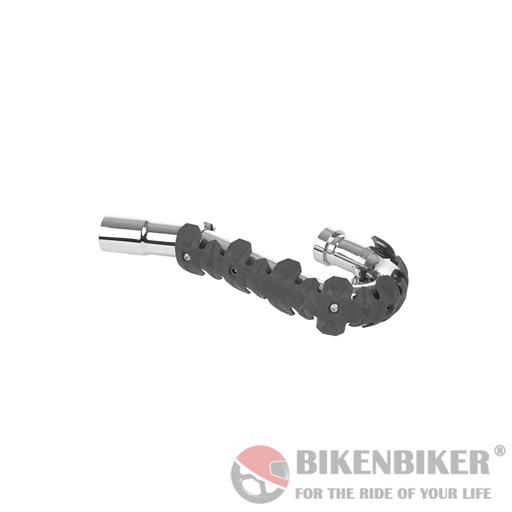 Armadillo Header Pipe Protector - Polisport Nardo Grey Exhaust Cover