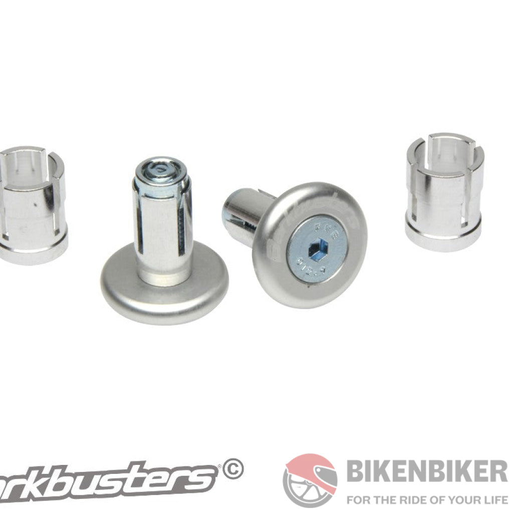 Bar End Plug - Barkbuster Silver Protection