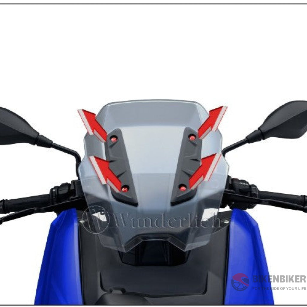 Bmw C 400 X Ergonomics - ’Marathon’ Windscreen Wunderlich Windscreen