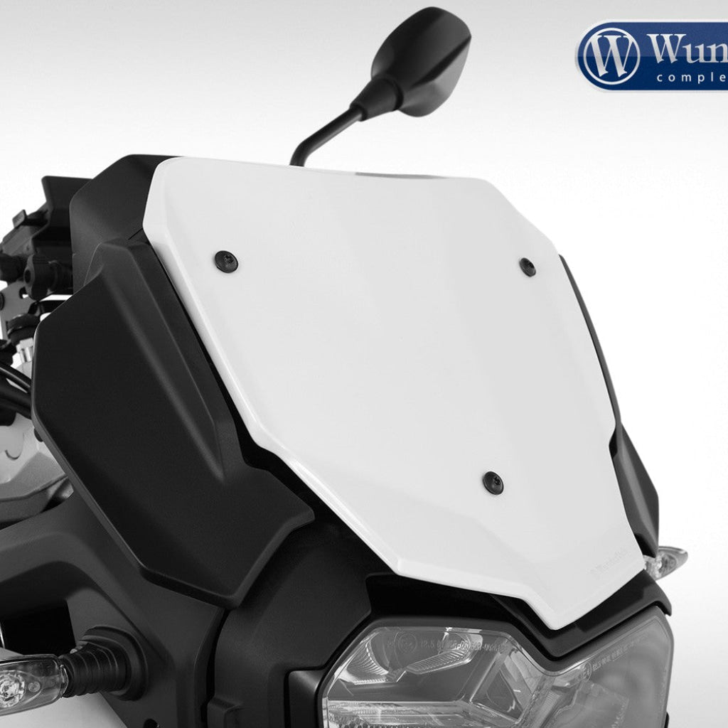 Bmw F 750 / 850 Gs Ergonomics - ’Flowjet’ Windscreen Wunderlich White Windscreen