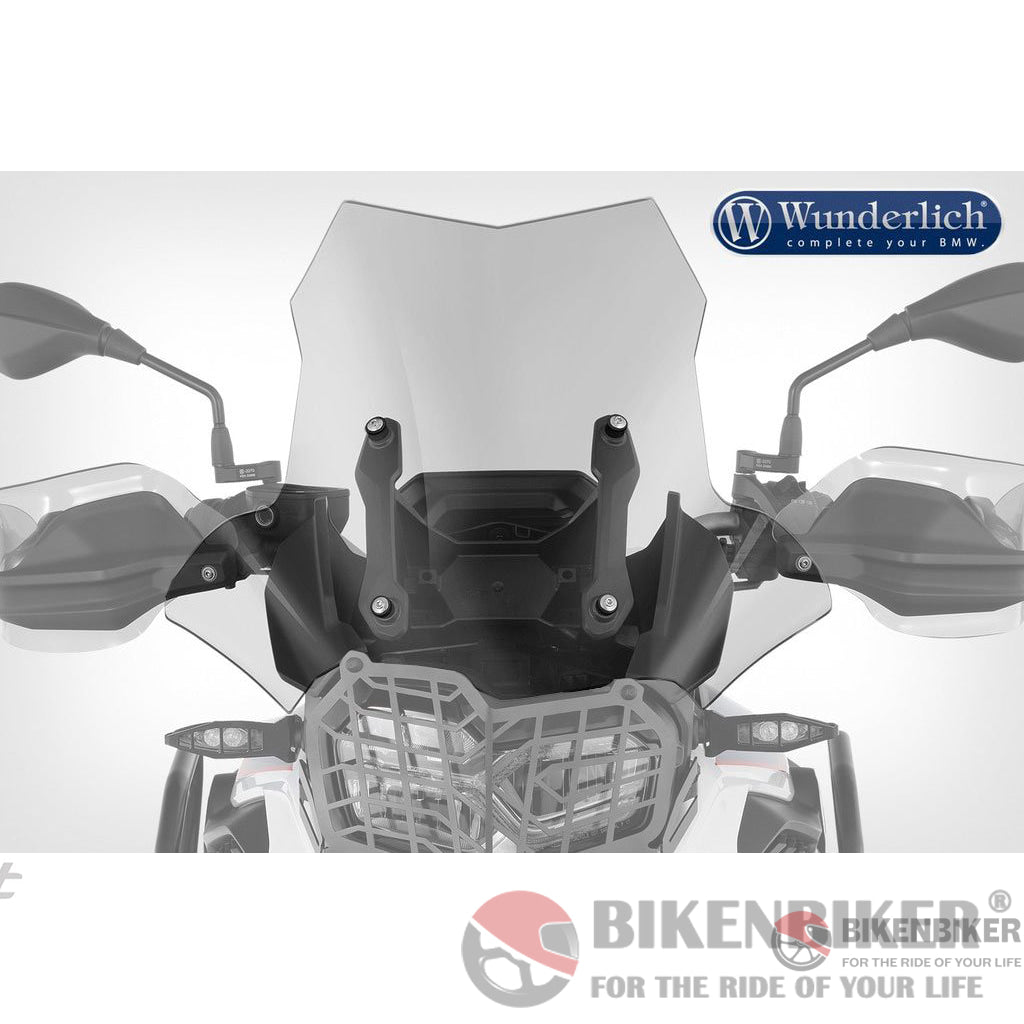 Bmw F 850 Gs Ergonomics - ’Extreme’ Windscreen Wunderlich Clear Windscreen