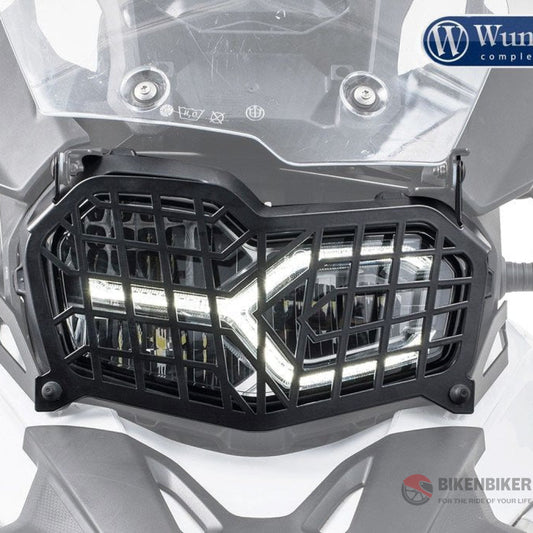 Bmw F 850 Gsa Protection - Foldable Headlight Grill Wunderlich
