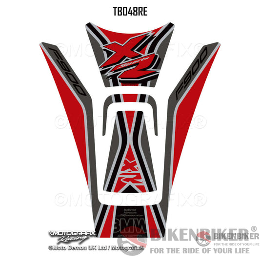 Bmw F900Xr F900 Xr 2020 2021 Motorcycle Tank Pad Protector Motografix 3D Gel Tb048Re - Motografix