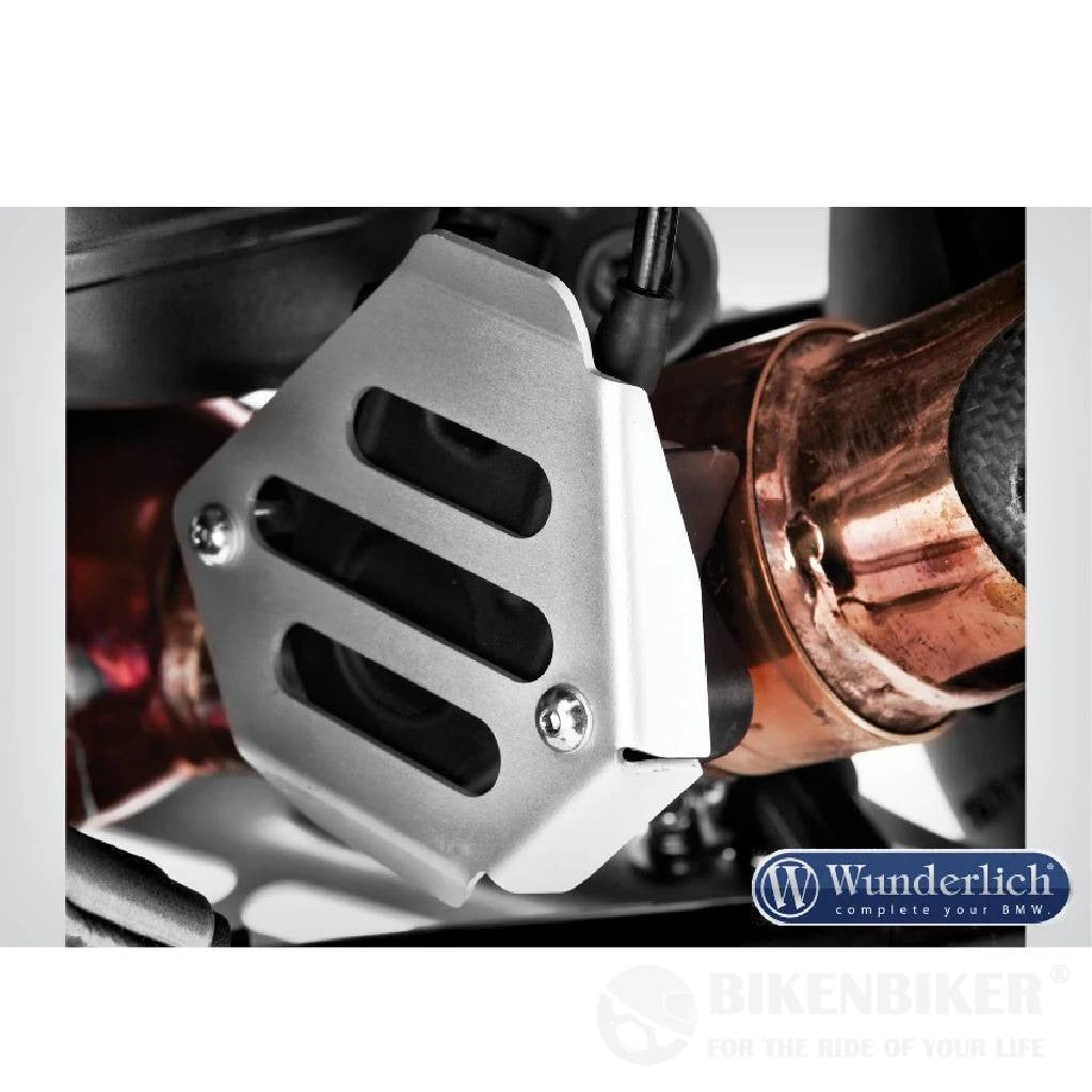 Bmw Protection - Exhaust Flap Guard Wunderlich Silver Cover
