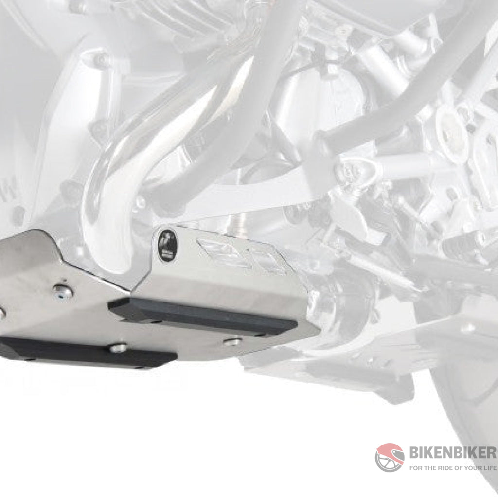BMW R 1200 GS Engine protection plate silver Hepco Becker - Bike 'N' Biker