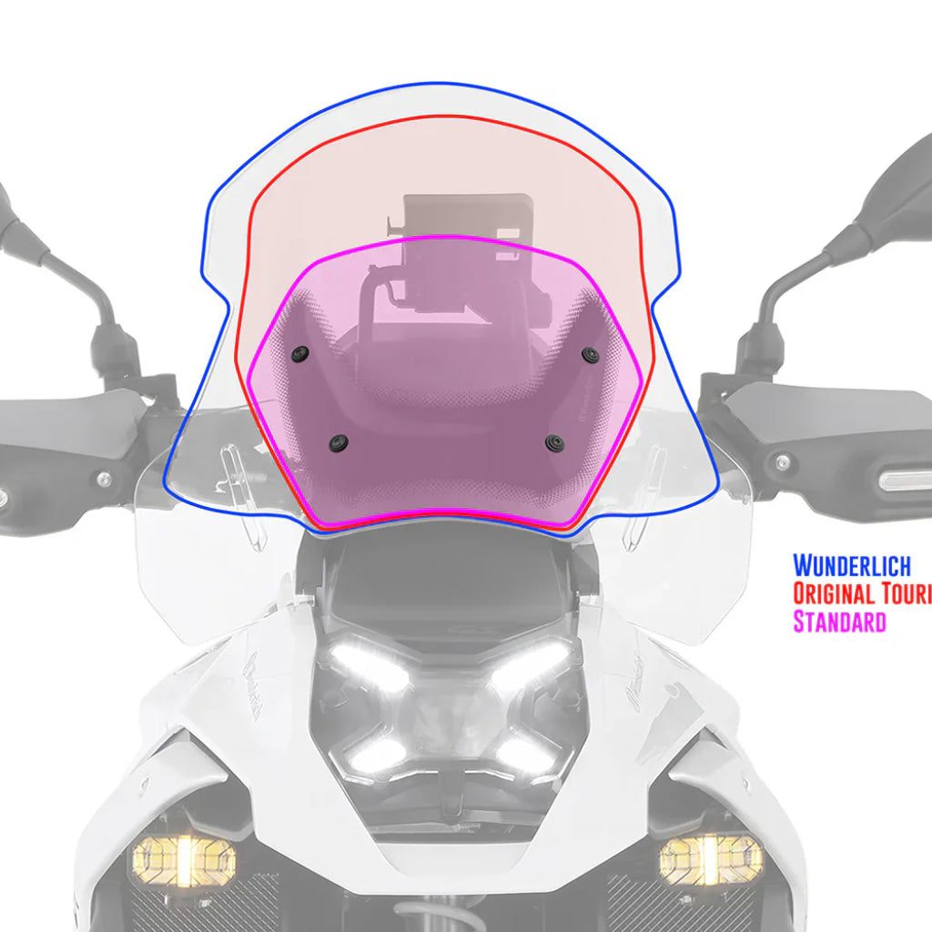 Windshield Marathon For BMW R1300GS/GSA -Wunderlich – Bikenbiker