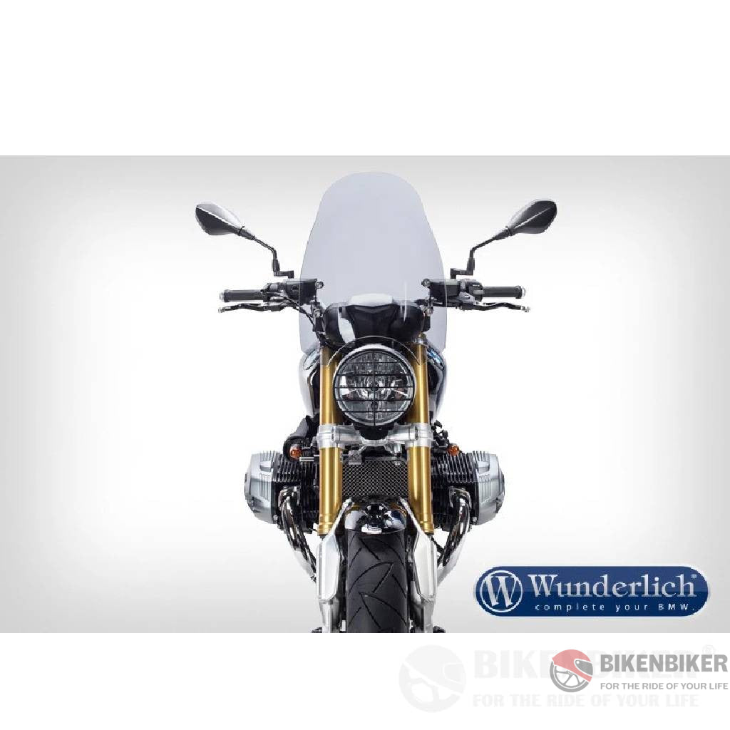 Bmw R Ninet Ergonomics - Roadster Touring Screen Wunderlich Clear Wind Shield