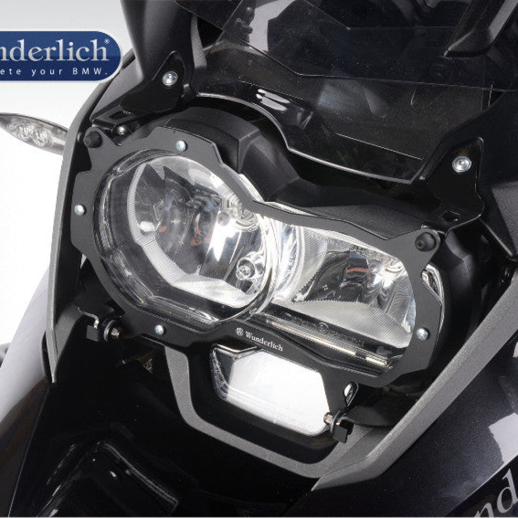 BMW R1200GS Protection - Headlight Foldable (clear) - Bike 'N' Biker