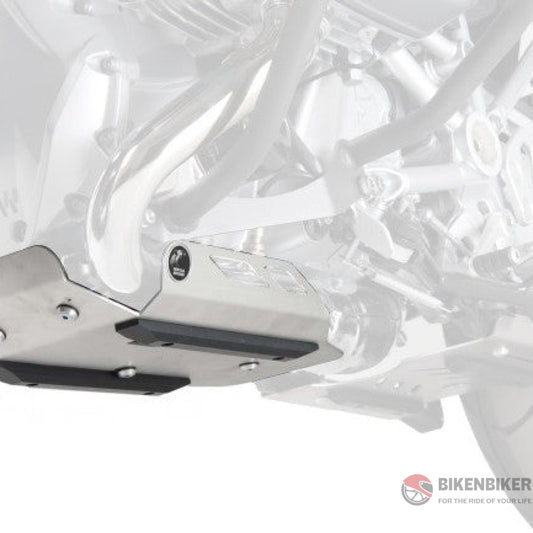 Engine protection plate silver BMW R 1200 GS Hepco Becker - Bike 'N' Biker