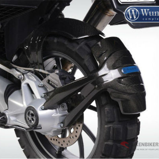 BMW R1200GS Plastics - Rear Splash Protection (Carbon) - Bike 'N' Biker