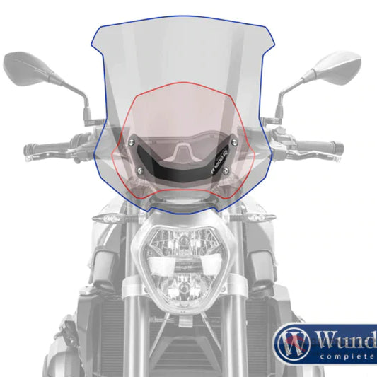 Bmw R1200R Ergonomics - Touring Windscreen Wunderlich Screen