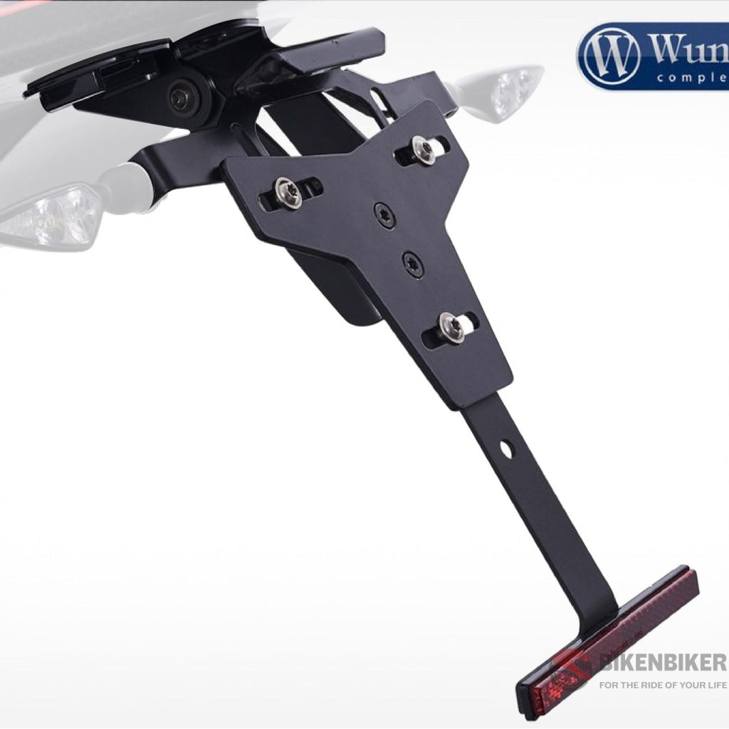 Bmw R1200R Racing Ergonomics - License Plate Holder For Super Light Tail Wunderlich Accessories