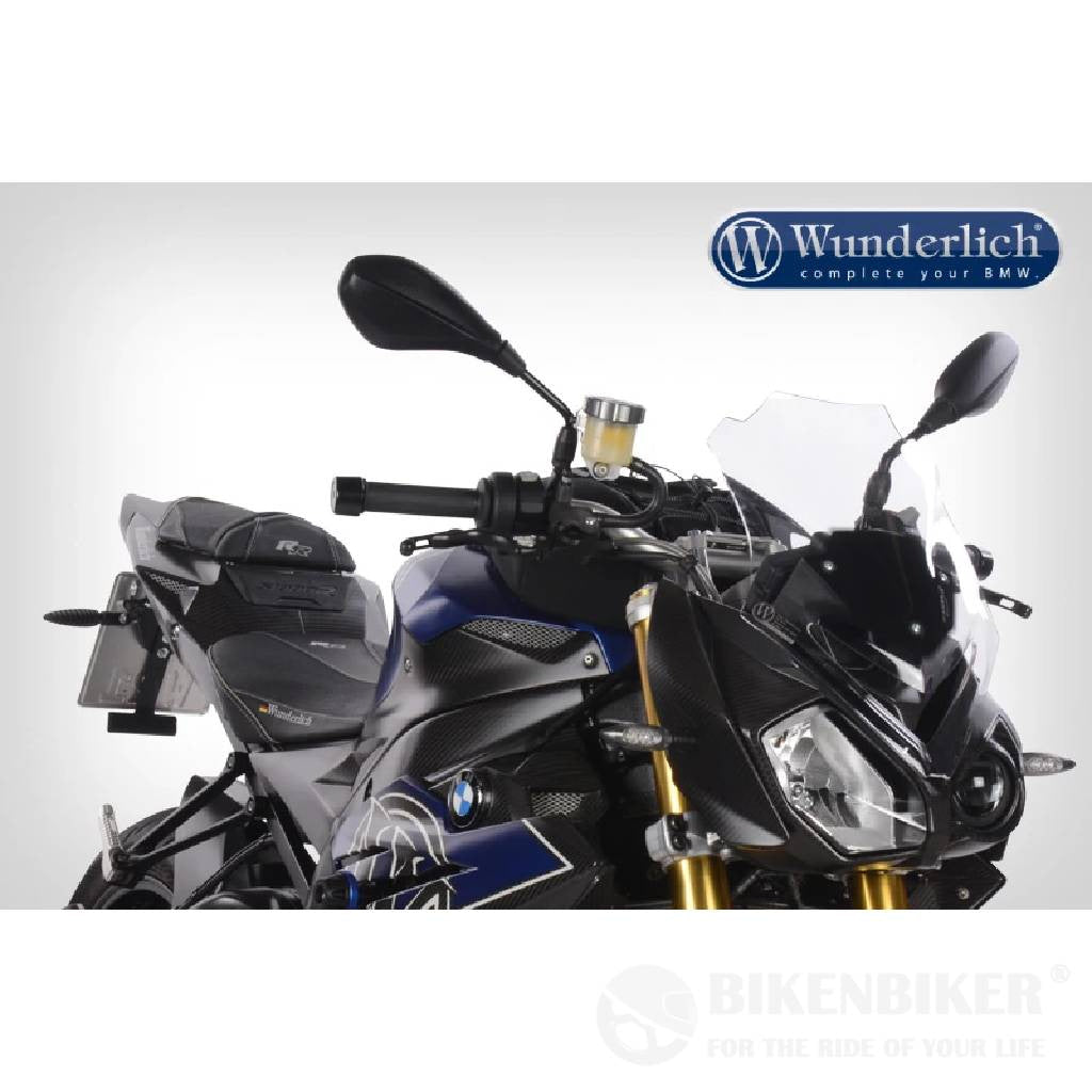 Bmw S1000R Ergonomics - ’Touring’ Windscreen Wunderlich Windscreen