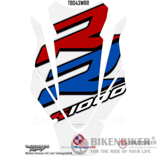 Bmw S1000Rr 2019 - 2021 Motorsport Motorcycle Tank Pad Protector Gel Tb043Wrr-Motografix Tank Pad