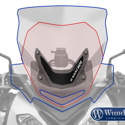 Bmw S1000Xr Ergonomics - ’Marathon’ Windscreen Wunderlich Windscreen