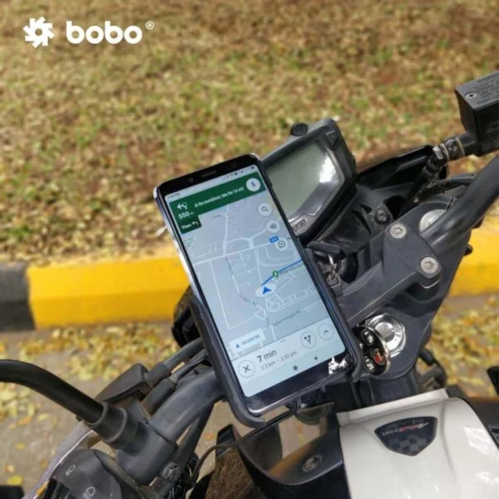 Bobo Bm6 Jaw-Grip Mobile Phone Holder Mount (Black) Mounts