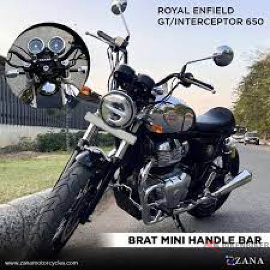 Brat Mini Handle Bar For Gt/Interceptor 650 - Zi-8287 Handle Bar