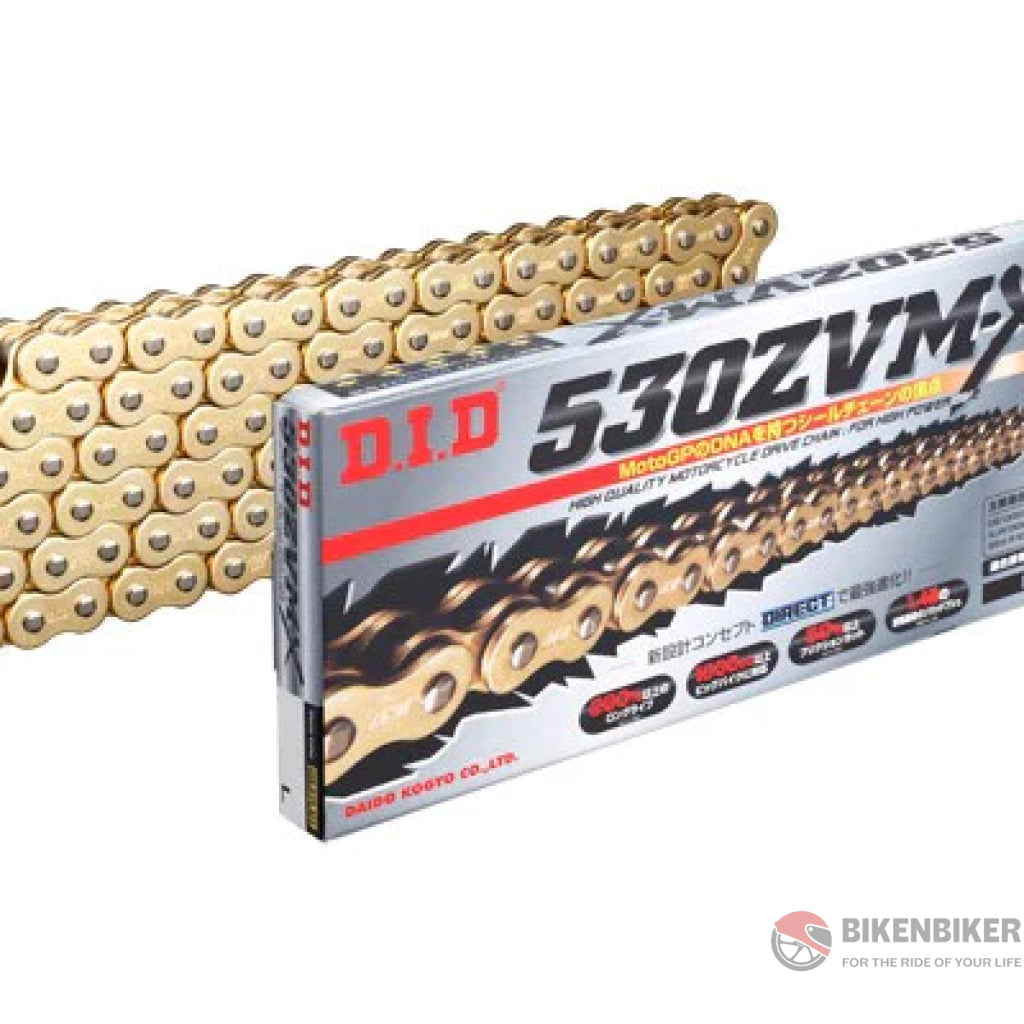 Chain D.I.D Standard 428HD/124 Open With Clip/split Link