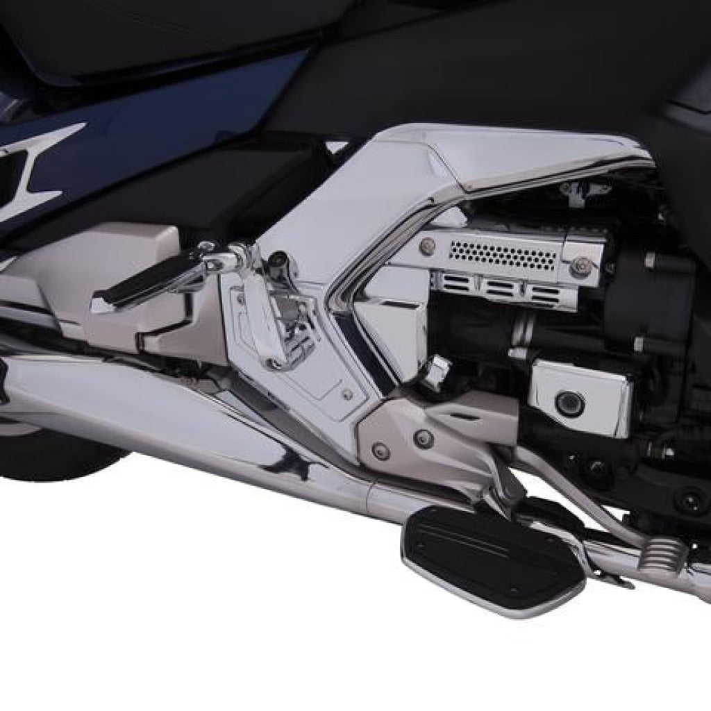 Chrome Engine Cover Set for DCT Models Honda Goldwing Ciro Goldstr