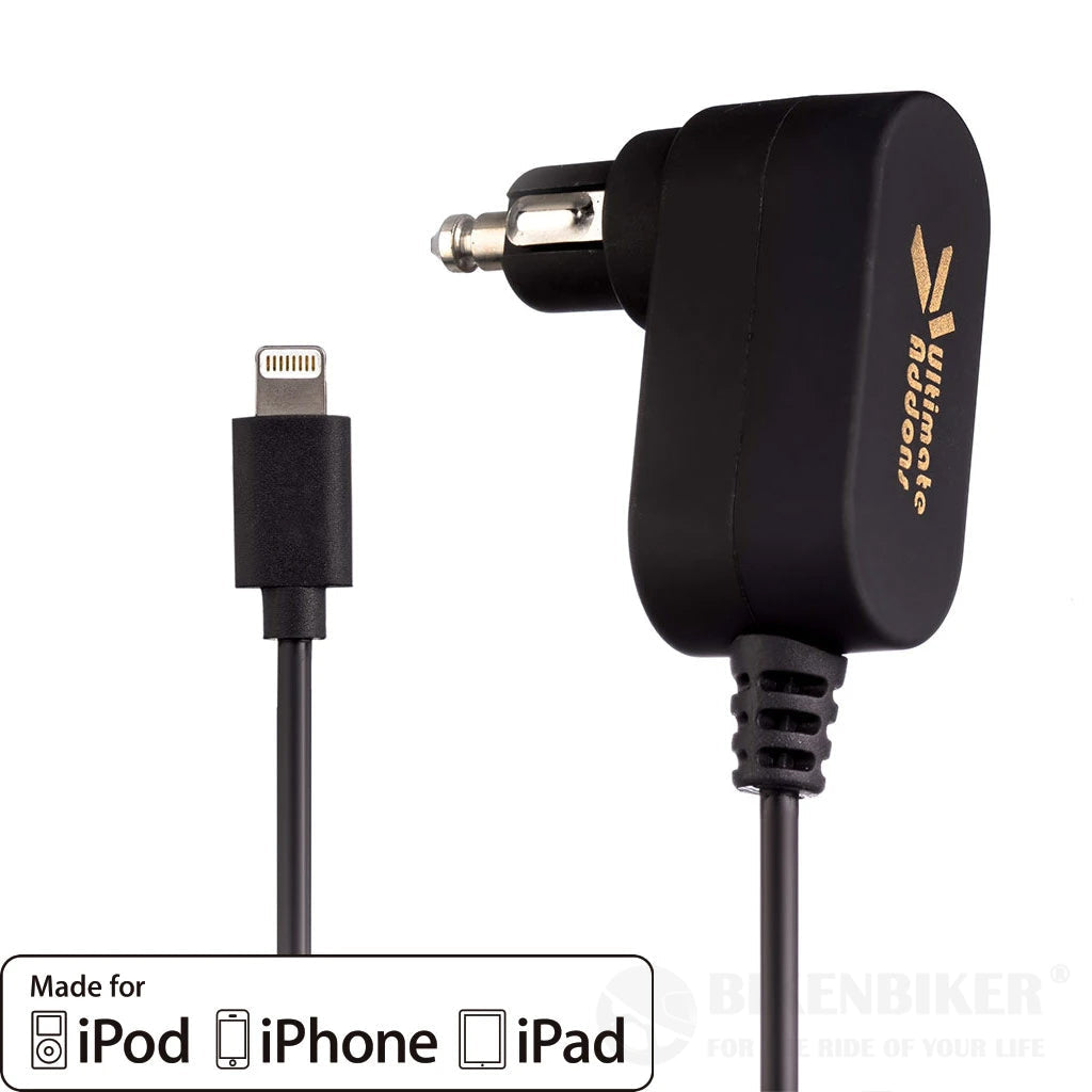 Compact Right Angle Din Hella Auxiliary Charger - Ultimateaddons Apple 8-Pin Electricals