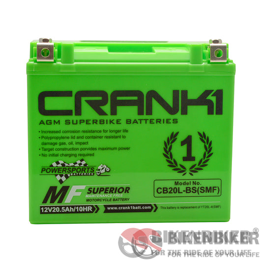 Crank1 Cb20L-Bs (Smf) Battery